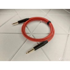 001-MRY-G6   Jack 6,3 моно <=> Jack 6,3 моно TS на TS  MrCable REASON G6 red, blue